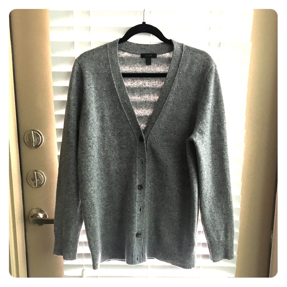 Gray J. Crew Cardigan